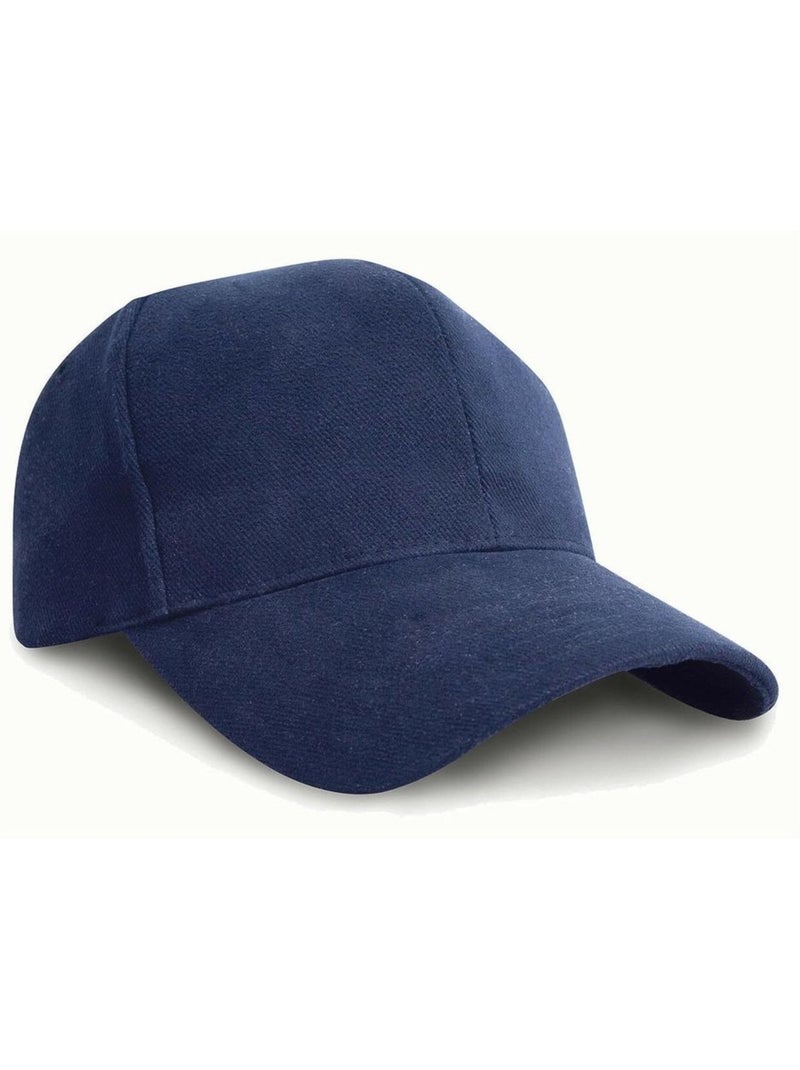 Casquette style pro 100% coton unisexe - result Bleu marine - Kiabi