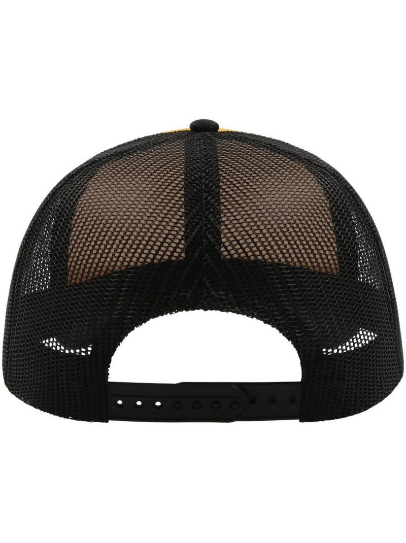 Casquette style trucker rapper - mixte - atlantis Jaune pâle - Kiabi