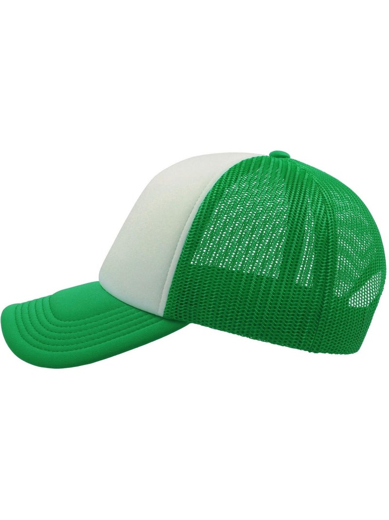 Casquette style trucker rapper - mixte - atlantis Vert - Kiabi