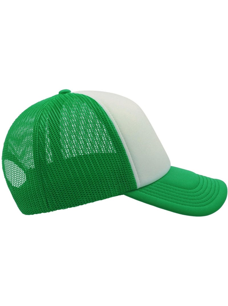 Casquette style trucker rapper - mixte - atlantis Vert - Kiabi