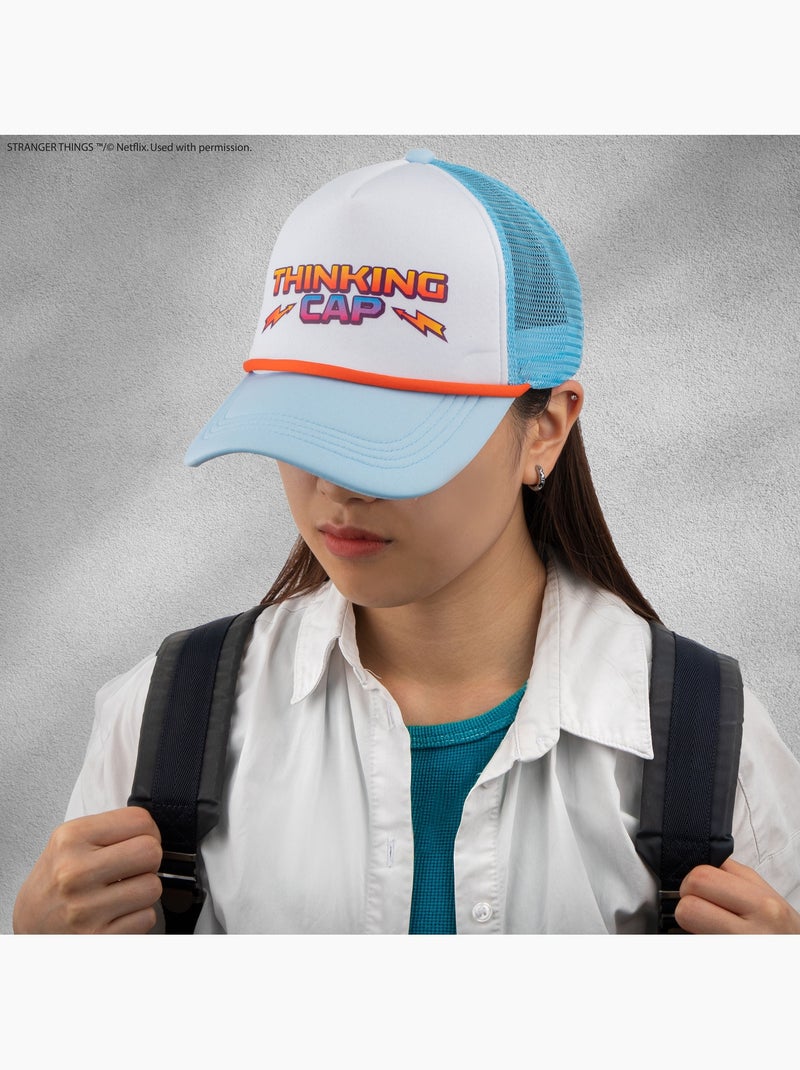 Casquette Thinking Cap - Stranger Things Blanc - Kiabi