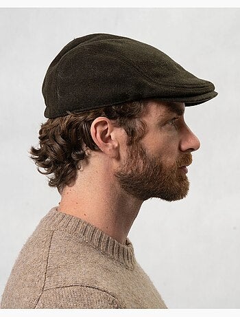 Casquette tissu, doublée en polyester homme Isotoner