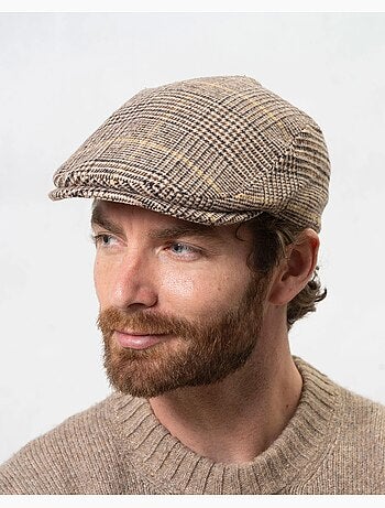 Casquette tissu, doublée en polyester homme Isotoner