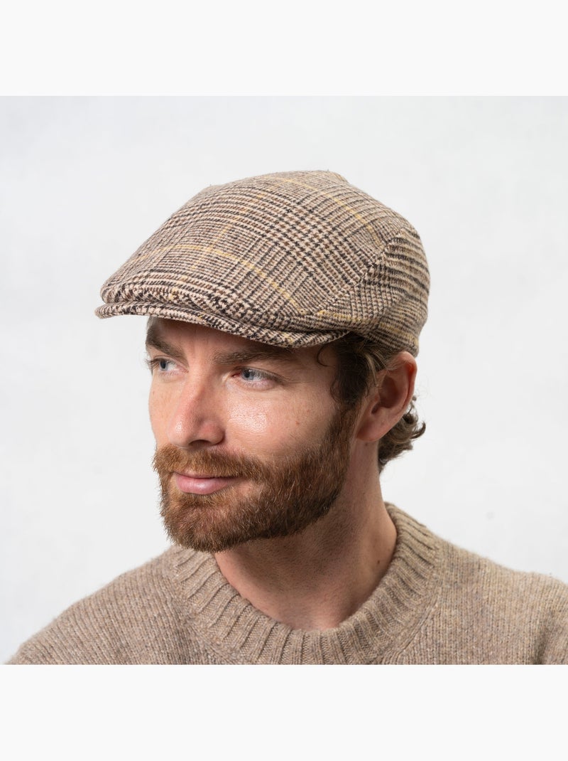 Casquette tissu, doublée en polyester homme Isotoner Marron - Kiabi