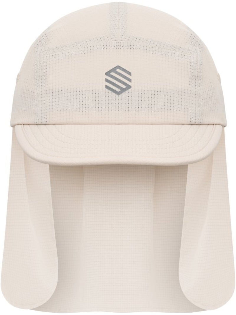 Casquette trail running anti-uv randonnée homme et femme toubkal sand Beige - Kiabi