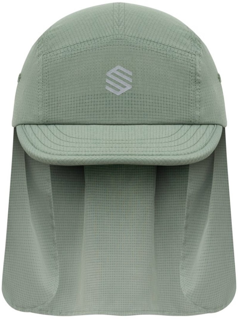 Casquette trail running anti-uv randonnée homme et femme toubkal Vert - Kiabi