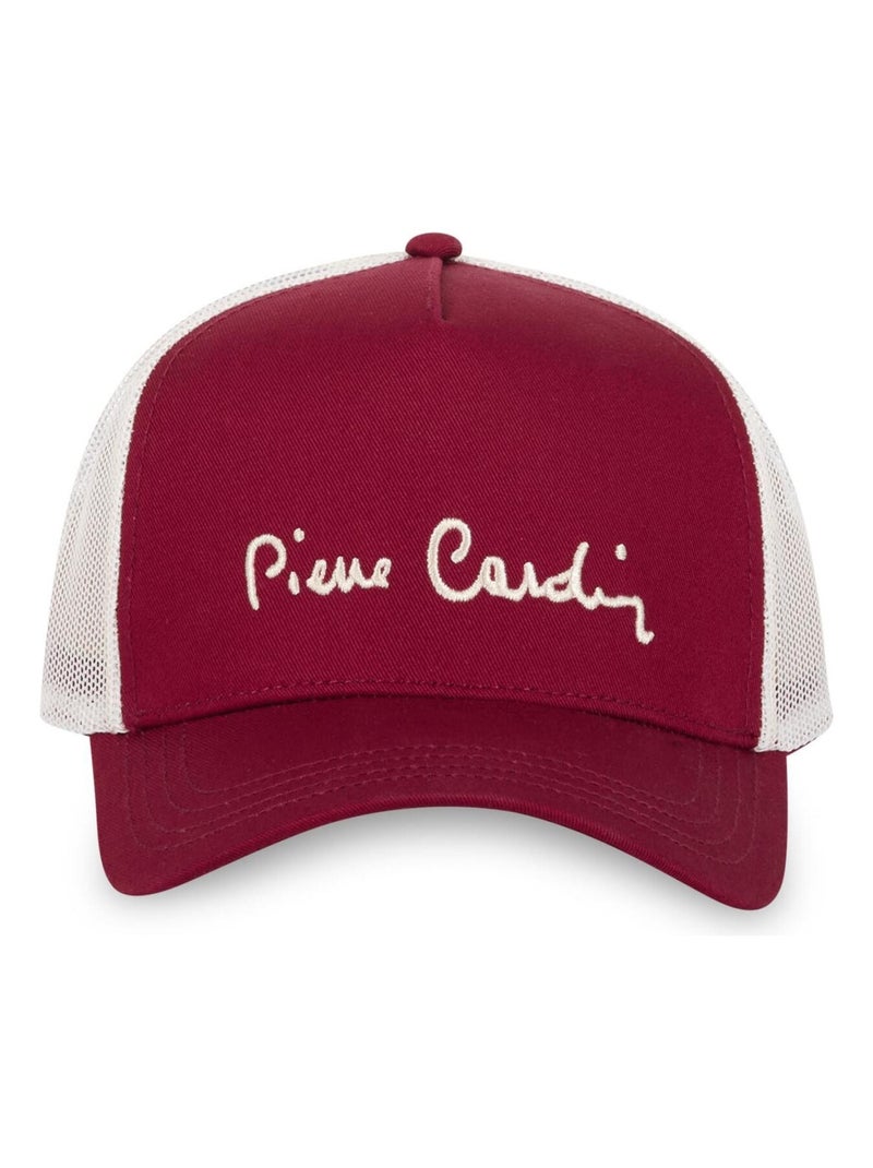 Casquette Trucker avec filet Net Pierre Cardin Rouge - Kiabi