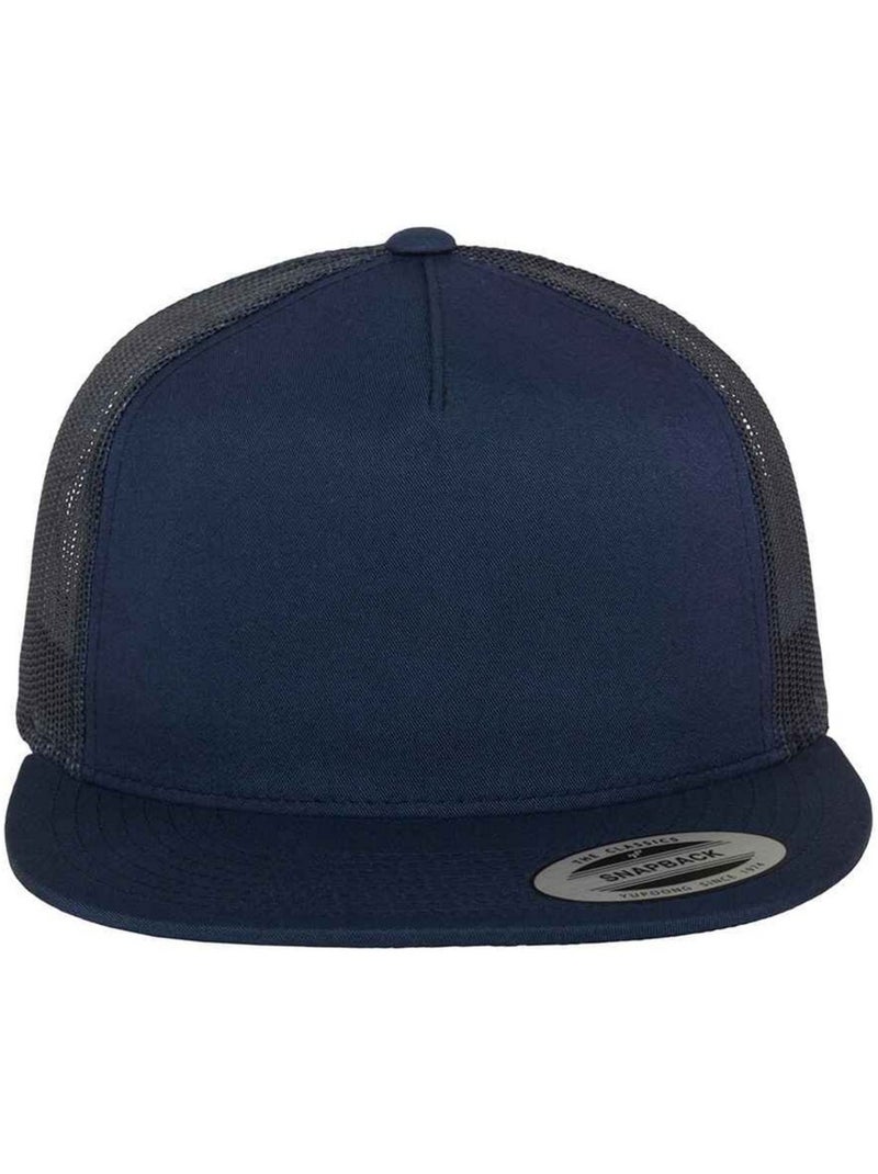 Casquette trucker classic - flexfit Bleu marine - Kiabi