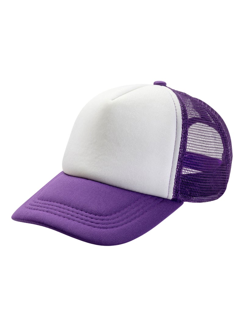Casquette trucker detroit - result headwear Violet - Kiabi