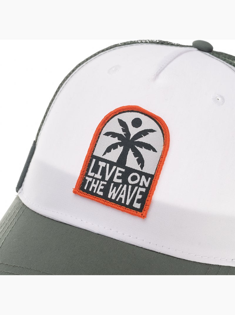 Casquette trucker mayle - aquawave Beige/Vert - Kiabi