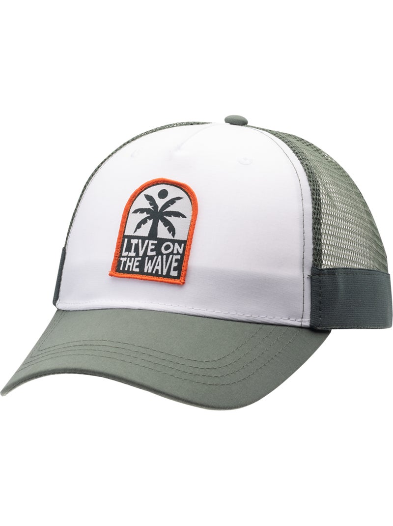 Casquette trucker mayle - aquawave Beige/Vert - Kiabi