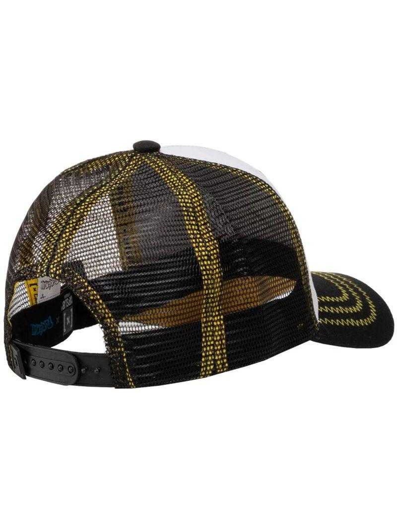 Casquette trucker motif pikachu motif/style bicolore pokemon - capslab (pikachu) Noir - Kiabi