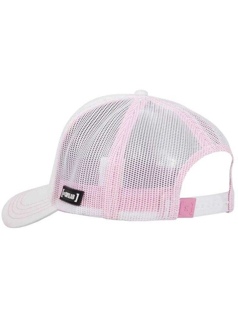 Casquette trucker motif/style barbie - capslab Blanc - Kiabi