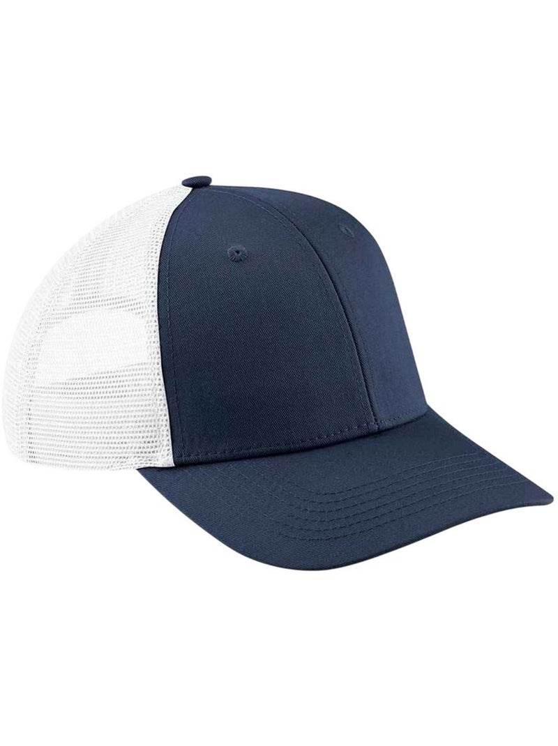 Casquette trucker urbanwear - beechfield Bleu Bleu marine Blanc - Kiabi