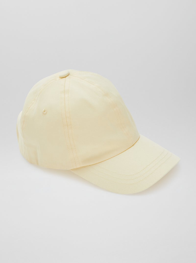 Casquette type baseball Beige - Kiabi