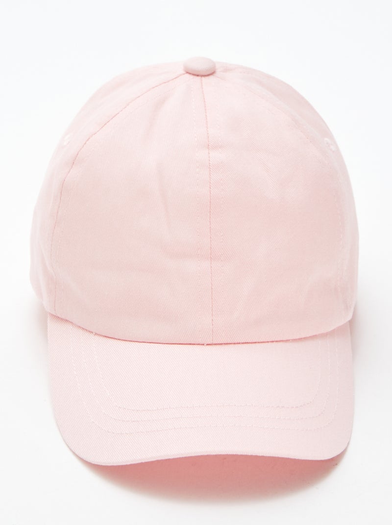 Casquette type baseball Rose - Kiabi