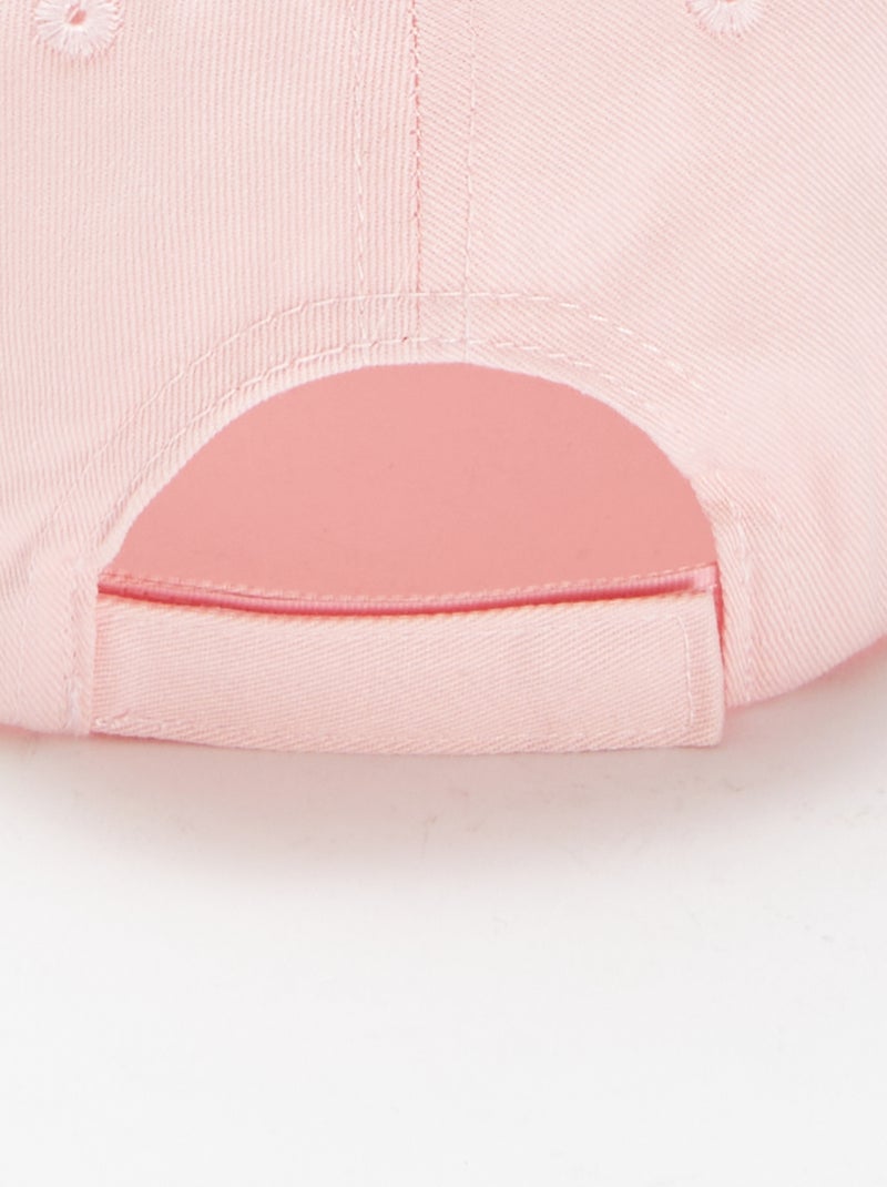Casquette type baseball Rose - Kiabi
