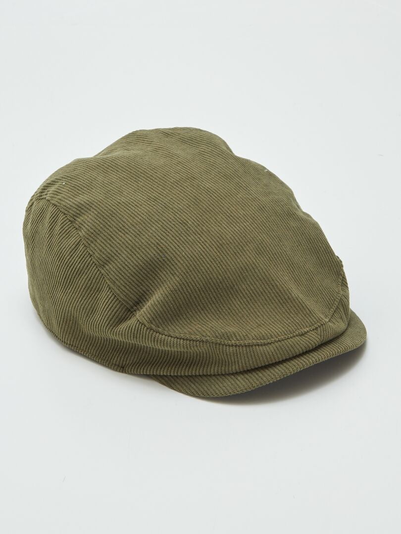 Casquette type gavroche Kaki - Kiabi