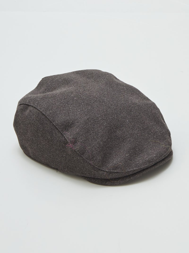 Casquette type gavroche Noir - Kiabi