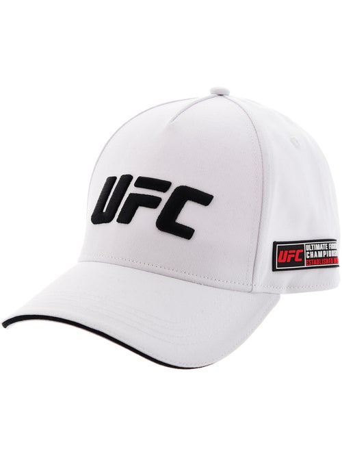 Casquette UFC blanche réglable protection soleil - Kiabi