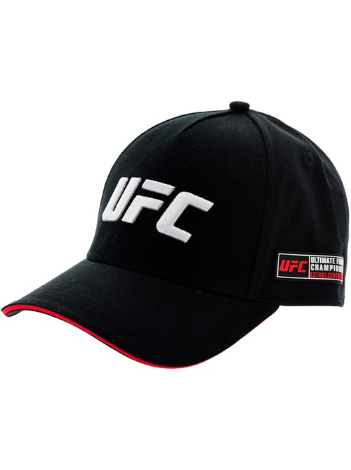 Casquette UFC noire réglable protection soleil - Kiabi