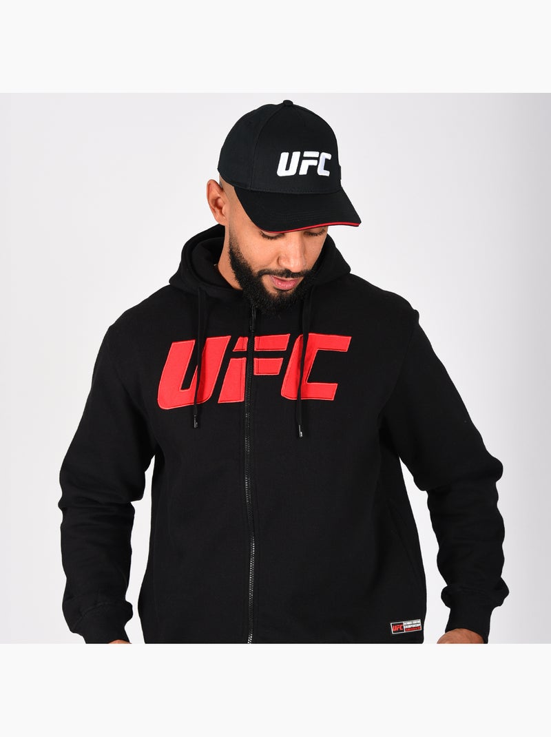 Casquette UFC noire réglable protection soleil Noir - Kiabi