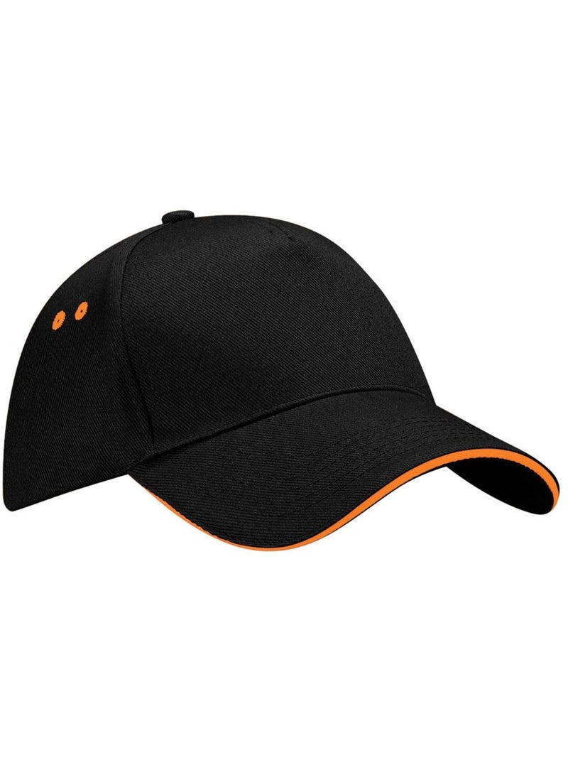 Casquette ultimate - beechfield Noir Orange - Kiabi