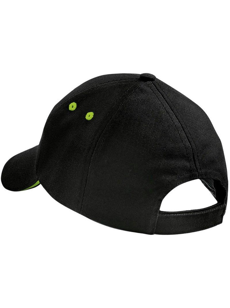 Casquette ultimate - beechfield Noir Vert - Kiabi