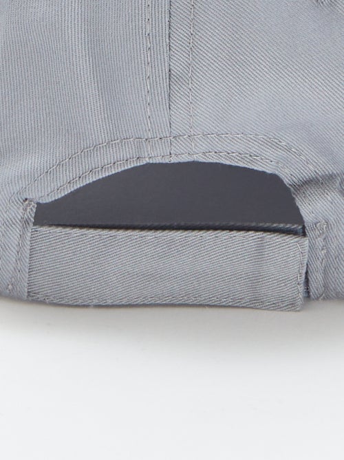 Casquette uni en coton - Kiabi