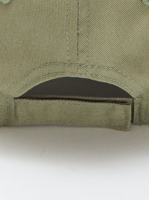 Casquette uni en coton - Kiabi