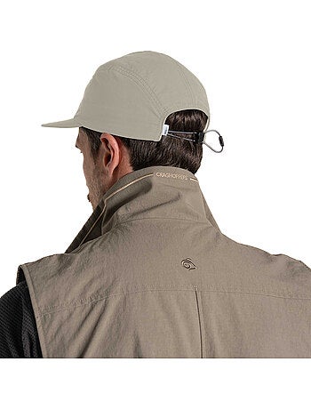 Casquette uni pliable à cordon de serrage ajustable motif/style logo nosilife - craghoppers