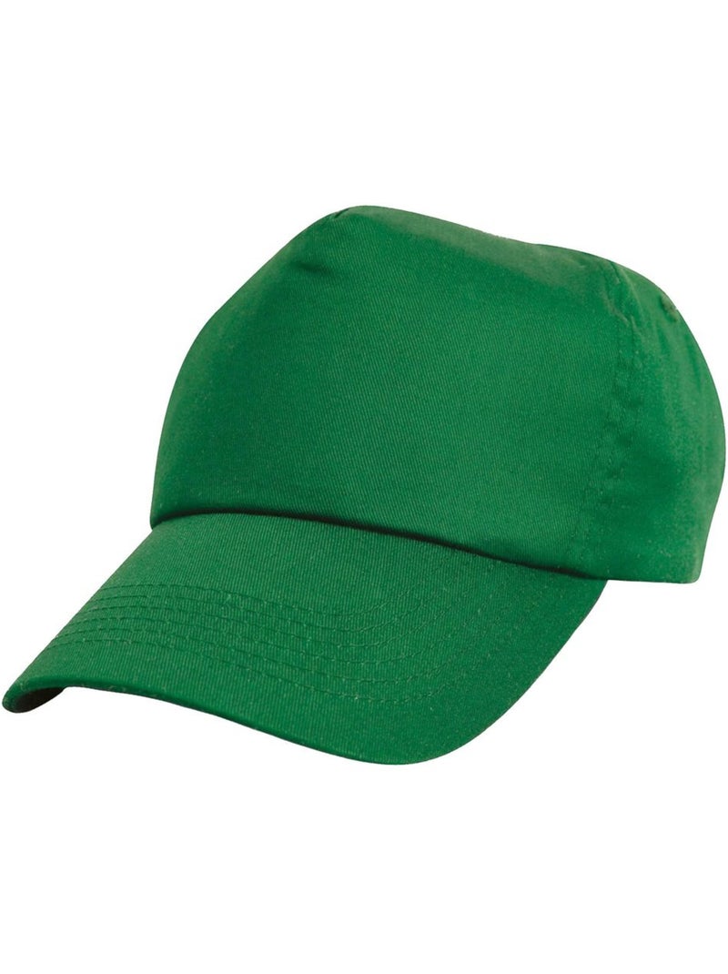 Casquette unie 100% coton unisexe - result Vert jade - Kiabi