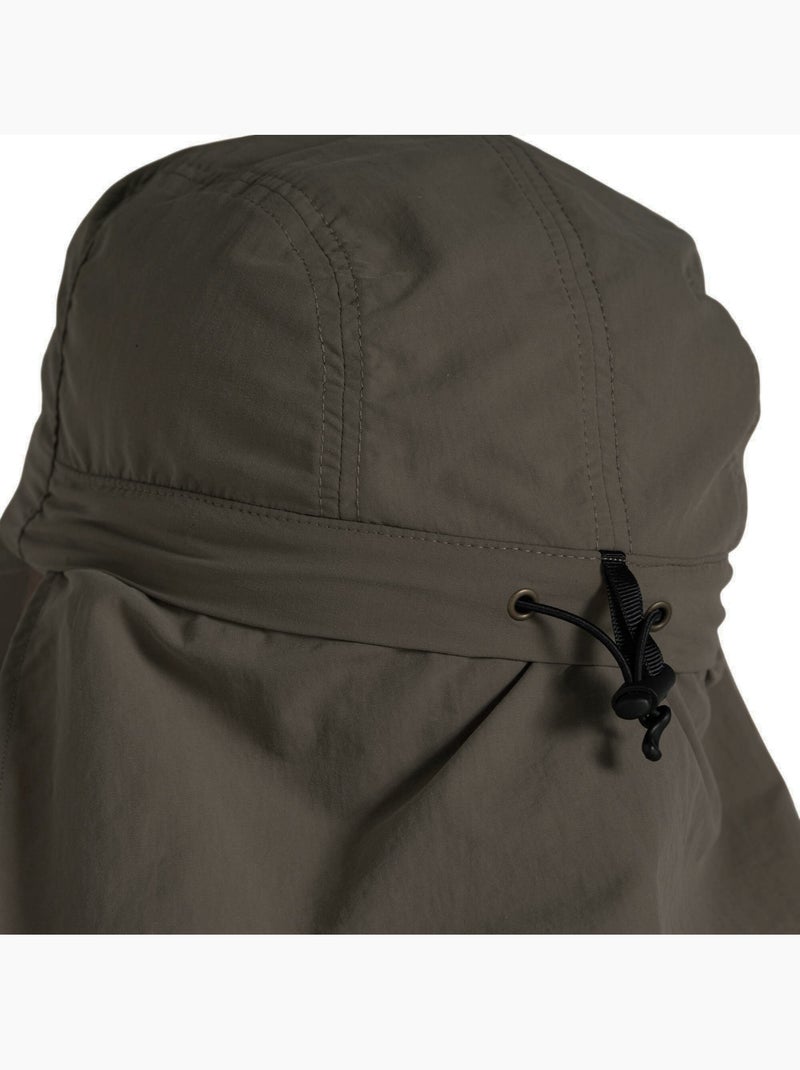 Casquette unie à rabat pliable nosilife - craghoppers Noir Kaki - Kiabi