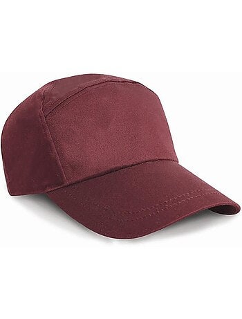 Casquette unie à sept panneaux - mixte - result