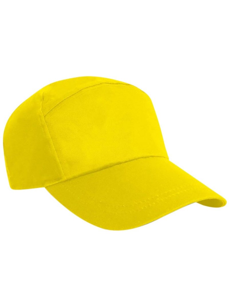 Casquette unie à sept panneaux - mixte - result Jaune - Kiabi