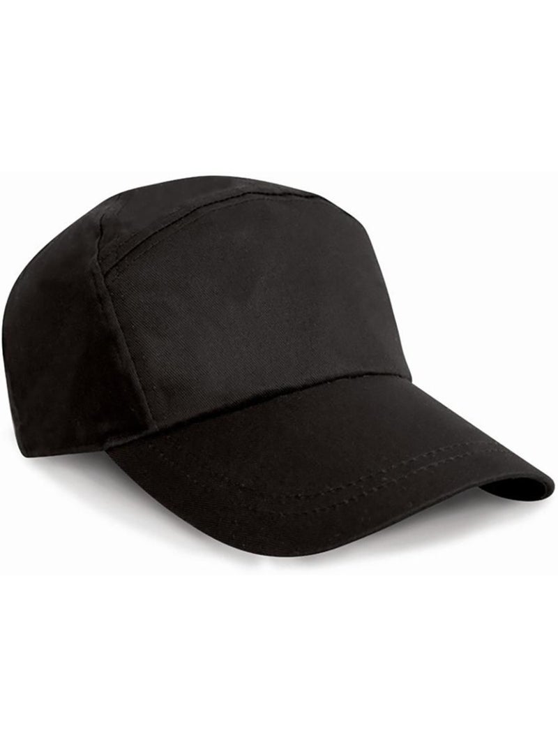 Casquette unie à sept panneaux - mixte - result Noir - Kiabi