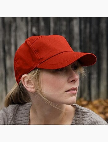 Casquette unie à sept panneaux - mixte - result