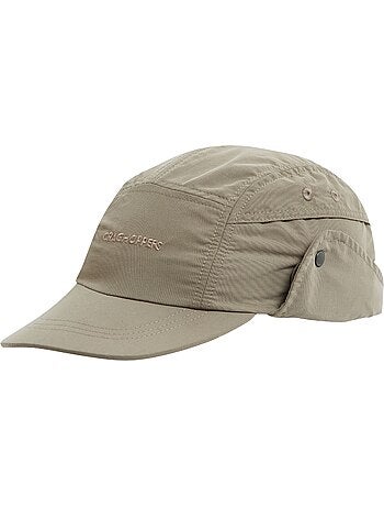 Casquette unie avec rabat pliable desert - craghoppers