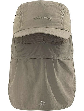 Casquette unie avec rabat pliable desert - craghoppers