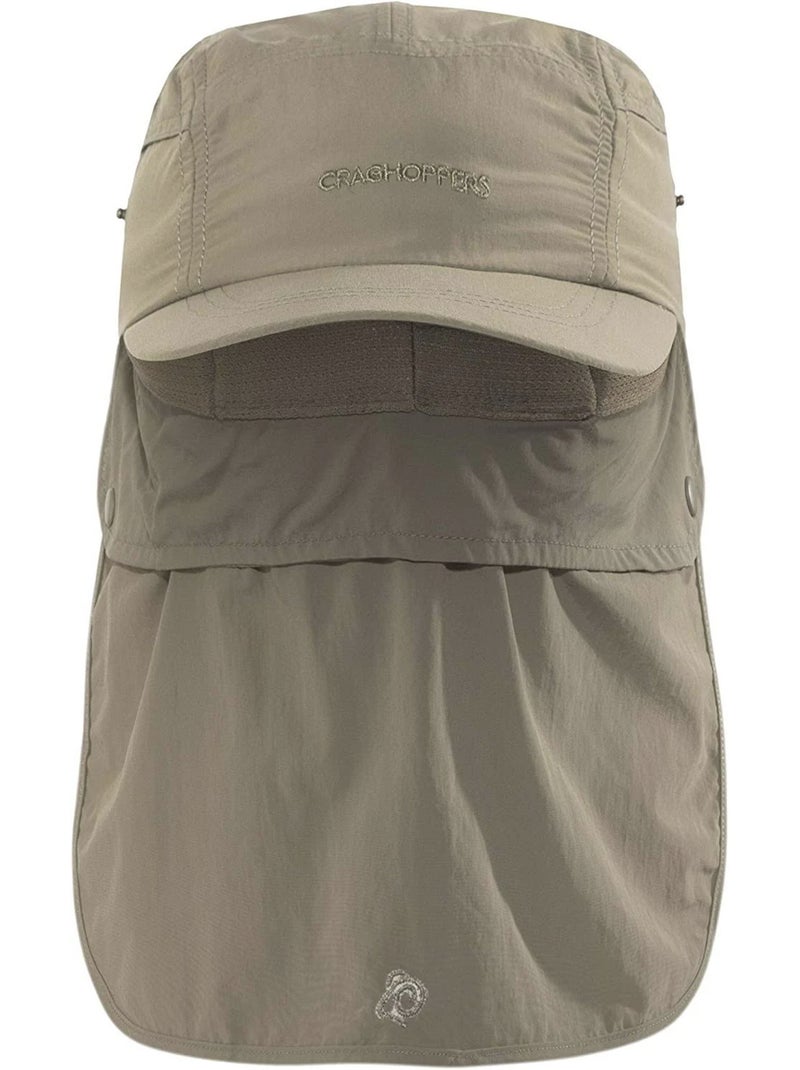 Casquette unie avec rabat pliable desert - craghoppers Beige - Kiabi