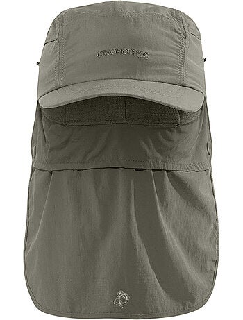 Casquette unie avec rabat pliable desert - craghoppers