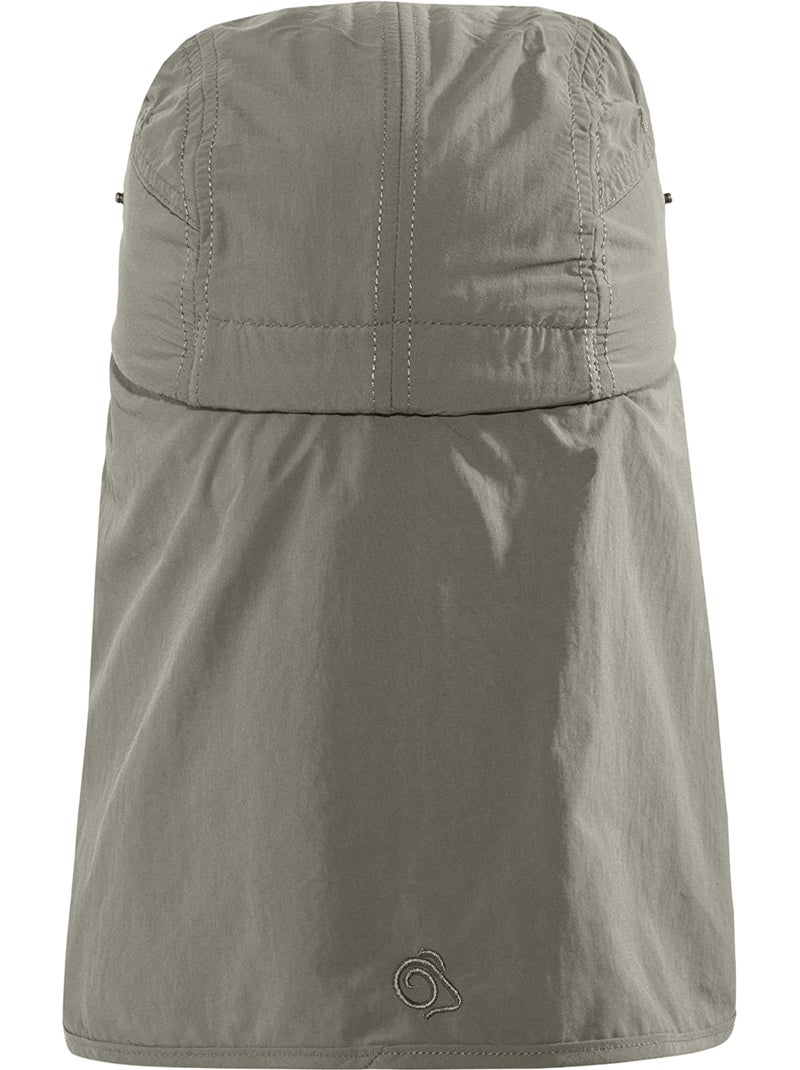 Casquette unie avec rabat pliable desert - craghoppers Kaki - Kiabi
