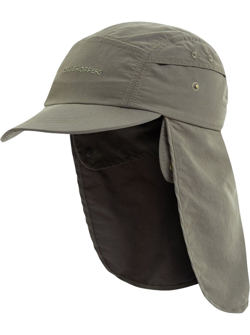 Casquette unie avec rabat pliable desert - craghoppers Kaki - Kiabi