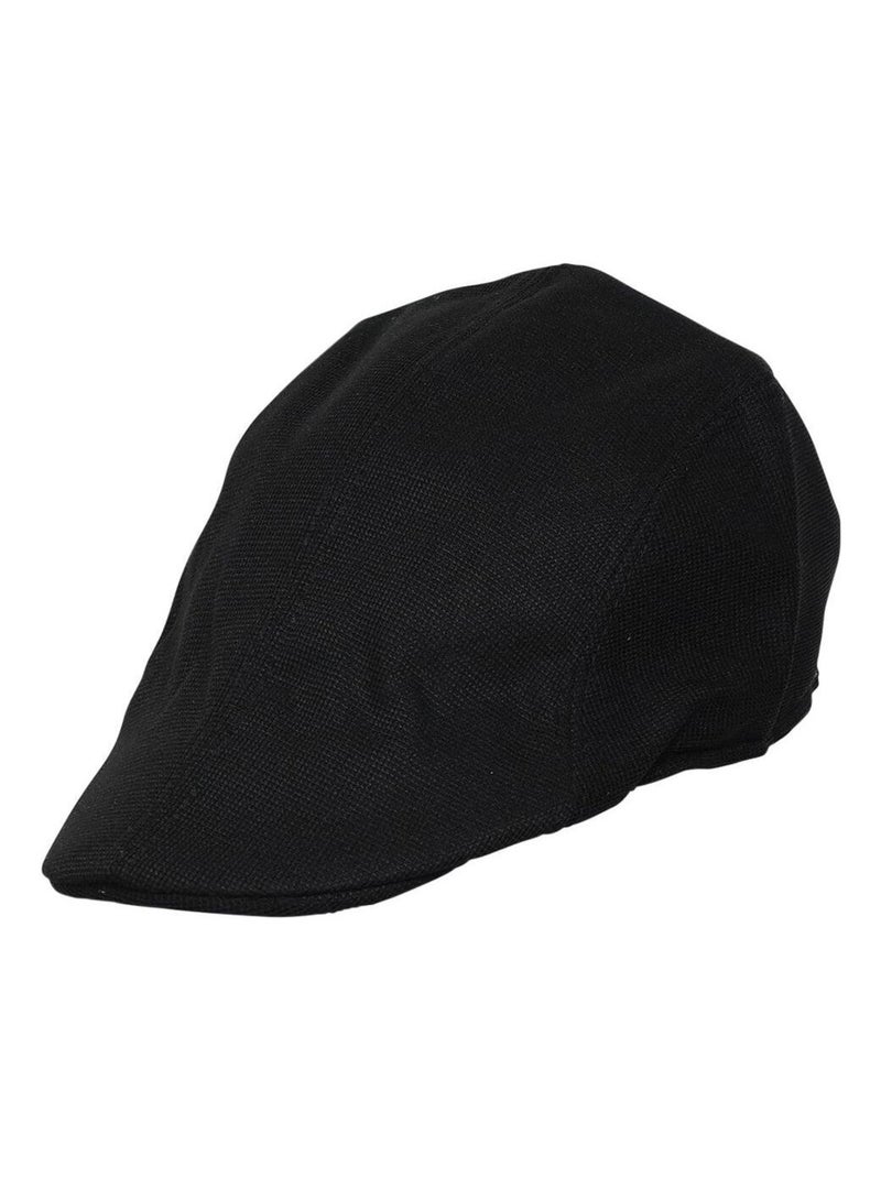 Casquette unie MARTIN Noir - Kiabi