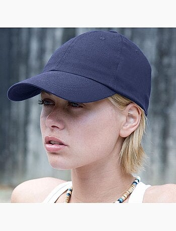 Casquette unie profil bas unisexe - result