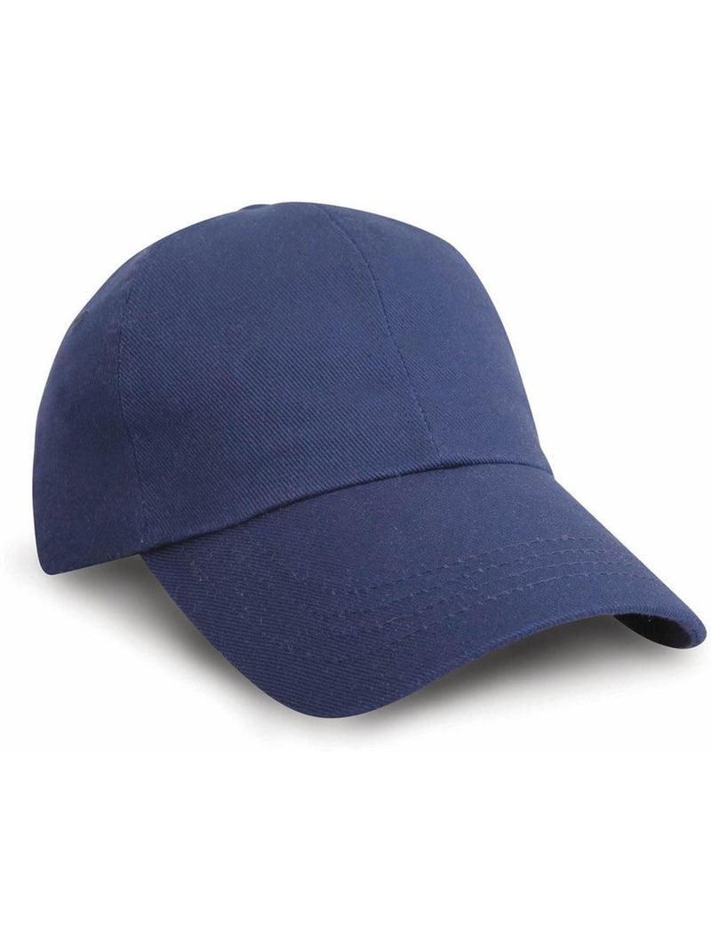 Casquette unie profil bas unisexe - result Bleu marine - Kiabi