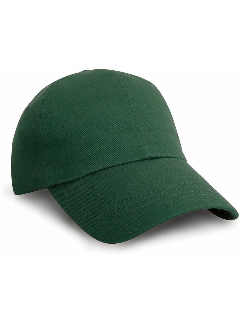 Casquette unie profil bas unisexe - result Vert forêt - Kiabi