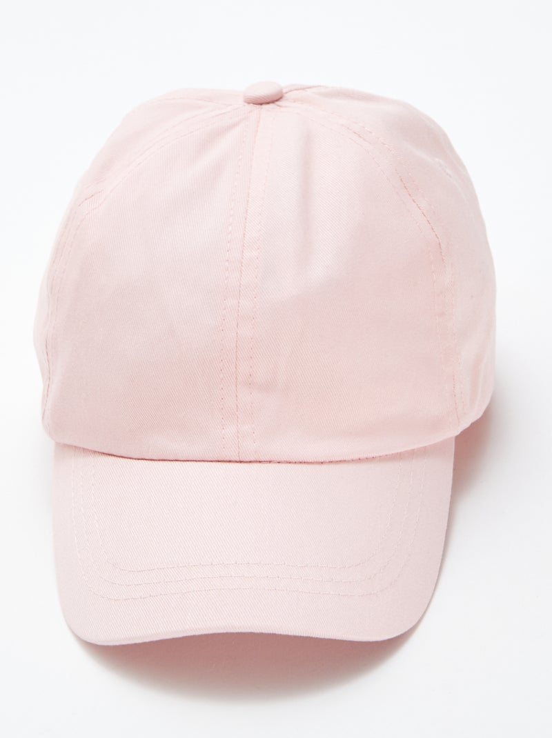 Casquette unie ROSE - Kiabi