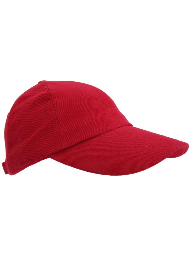 Casquette unie style pro unisexe - result Rouge - Kiabi