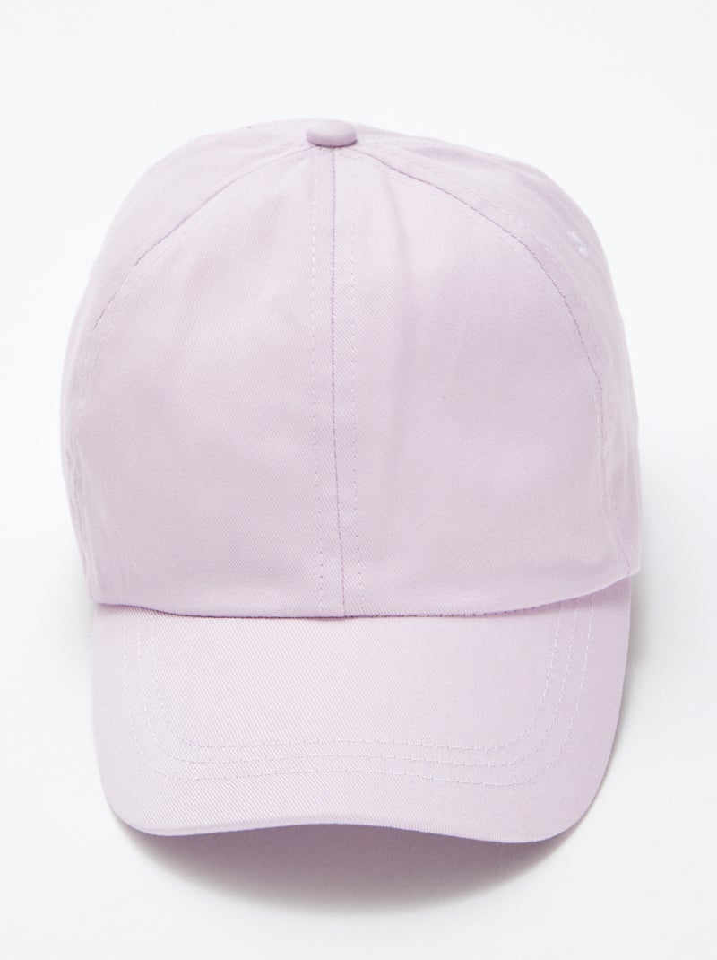 Casquette unie VIOLET - Kiabi